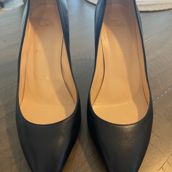 Christian Louboutin Eloise 85 Nappa Shiny Black Size 40 - Excellent Condition - Picture 3 of 10